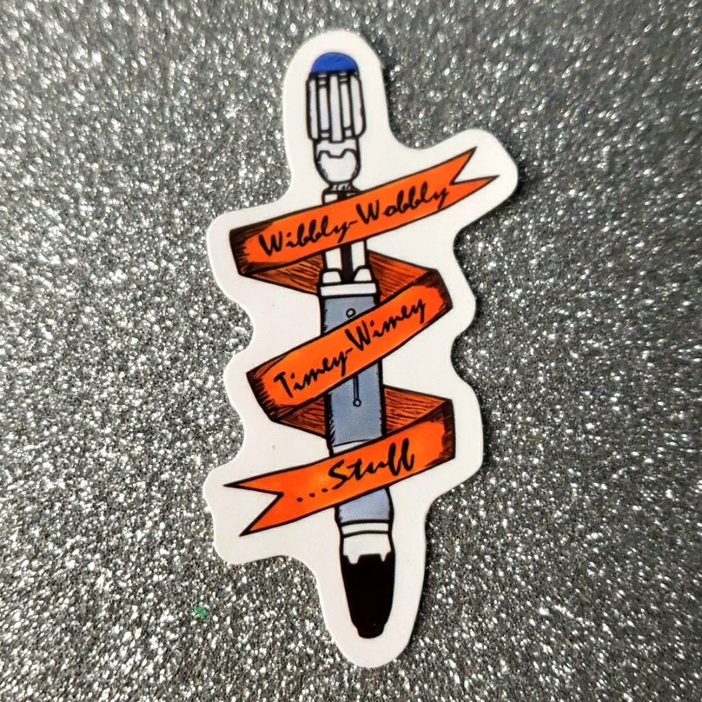 10/$10 DR. WHO waterproof sticker TV Show